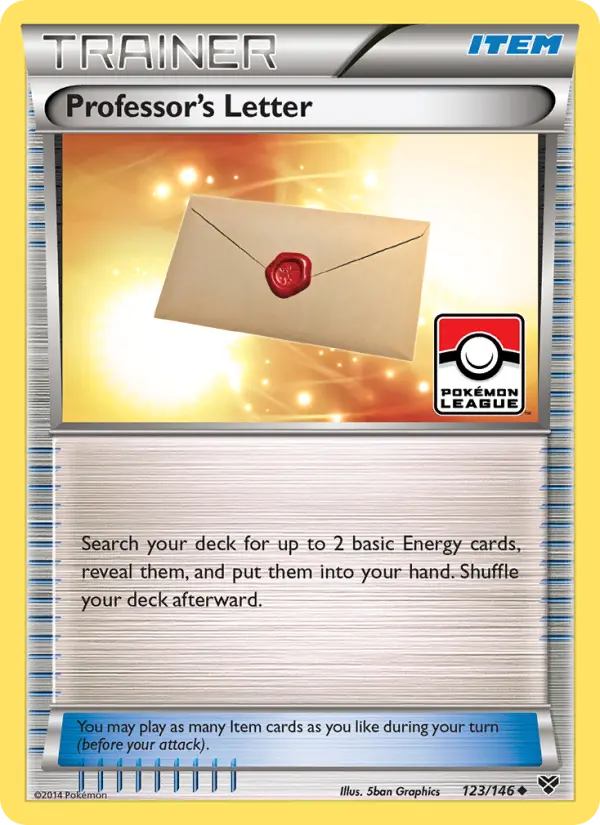 Professor's Letter 123 XY Pokesingles