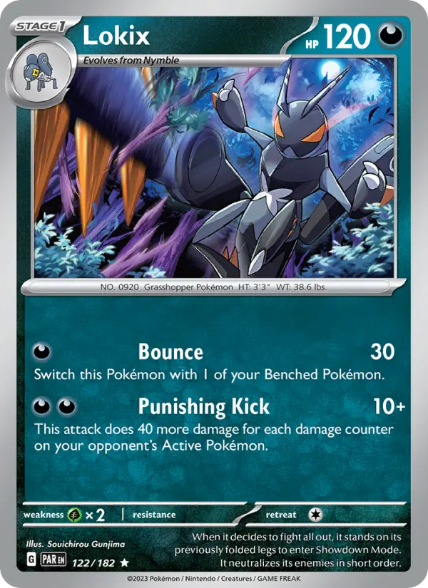 Lokix 122 Paradox Rift Pokesingles