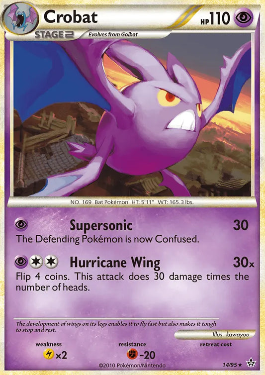 Crobat 14 Unleashed Pokesingles