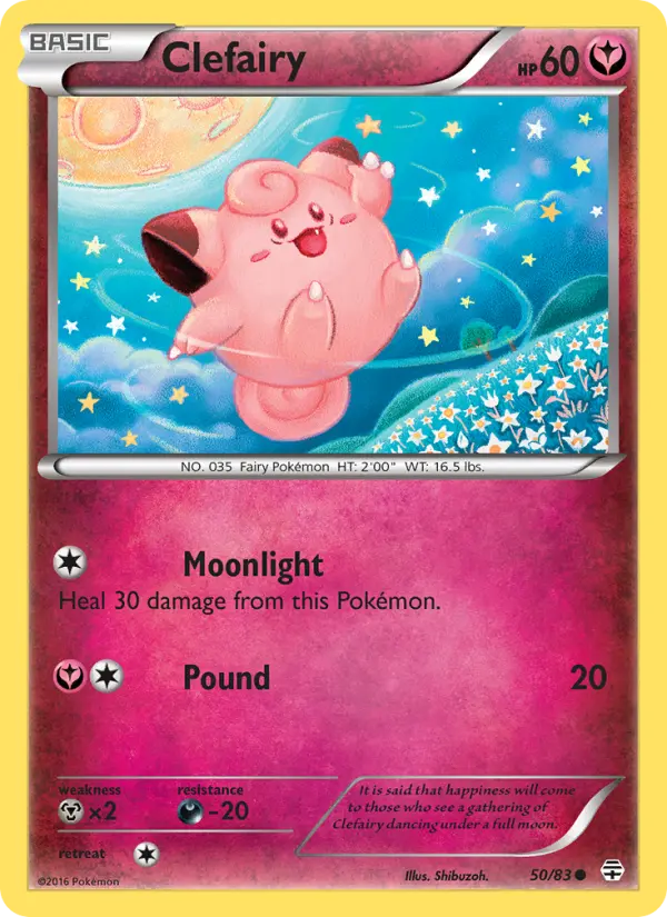 Clefairy 50 Generations Pokesingles