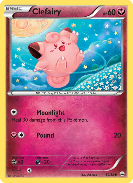 Clefairy 50 Generations Pokesingles