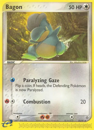 Bagon 23 Dragon Pokesingles