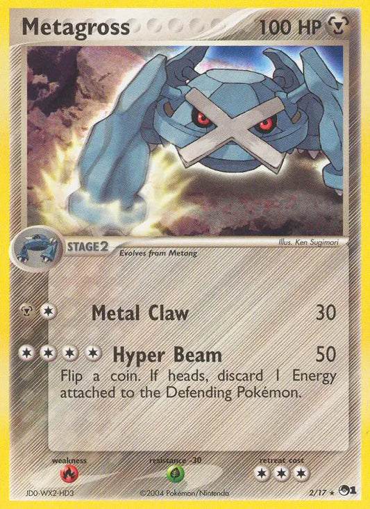 Metagross 2 POP Series 1 Pokesingles