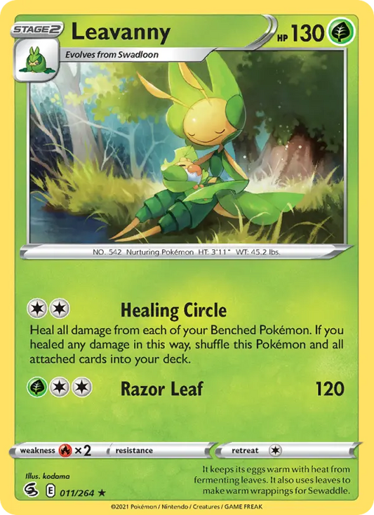 Leavanny 11 Fusion Strike Pokesingles
