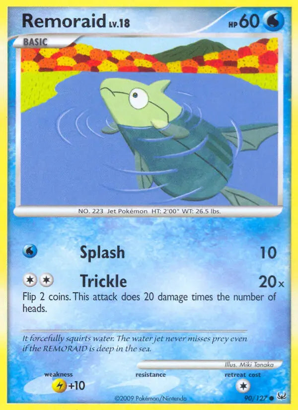 Remoraid 90 Platinum Pokesingles