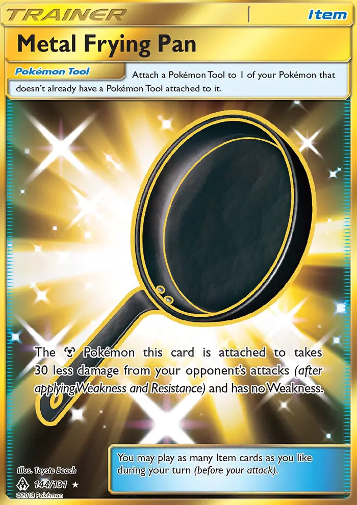 Metal Frying Pan 144 Forbidden Light Pokesingles
