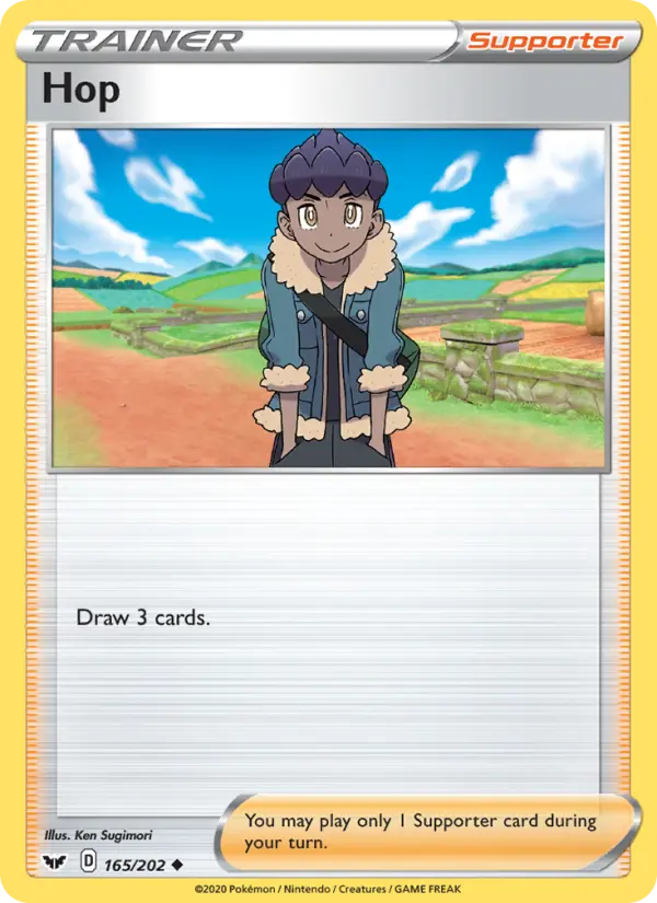 Hop 165 Sword & Shield Pokesingles