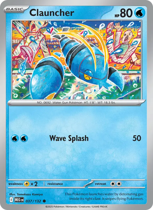 Clauncher 37 Mega Evolution Pokesingles