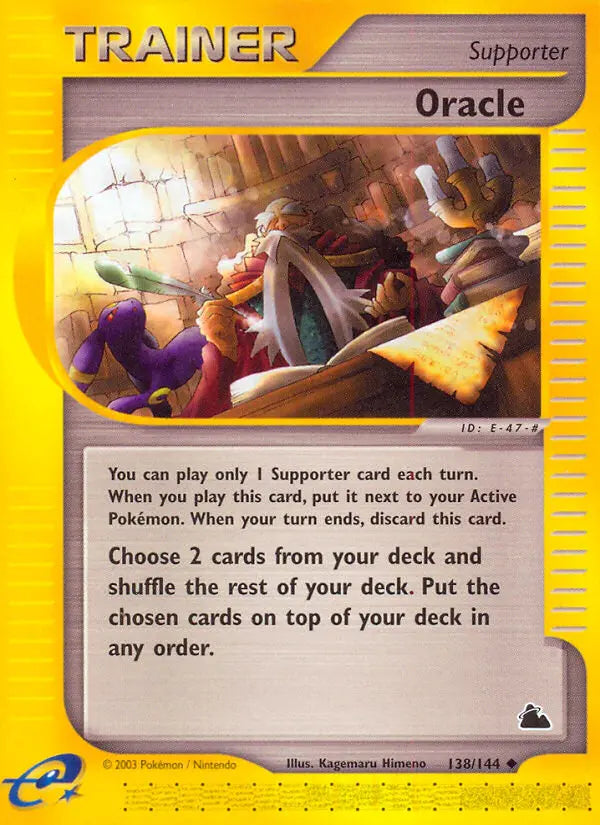 Oracle 138 Skyridge Pokesingles