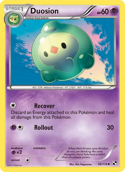 Duosion 56 Black & White Pokesingles