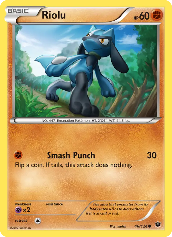 Riolu 46 Fates Collide Pokesingles