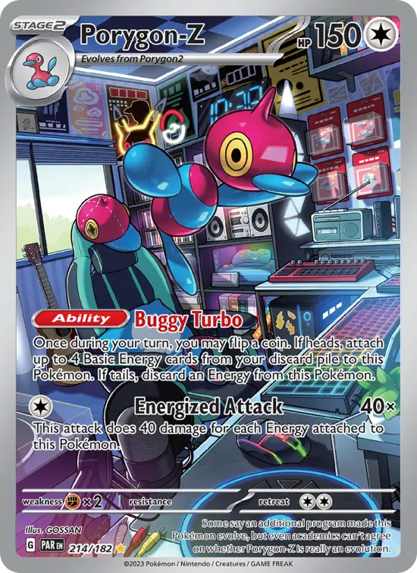 Porygon-Z 214 Paradox Rift Pokesingles