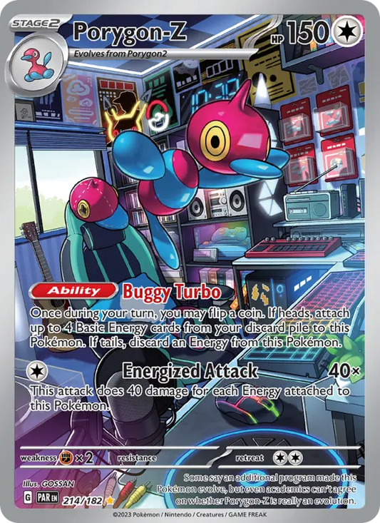 Porygon-Z 214 Paradox Rift Pokesingles