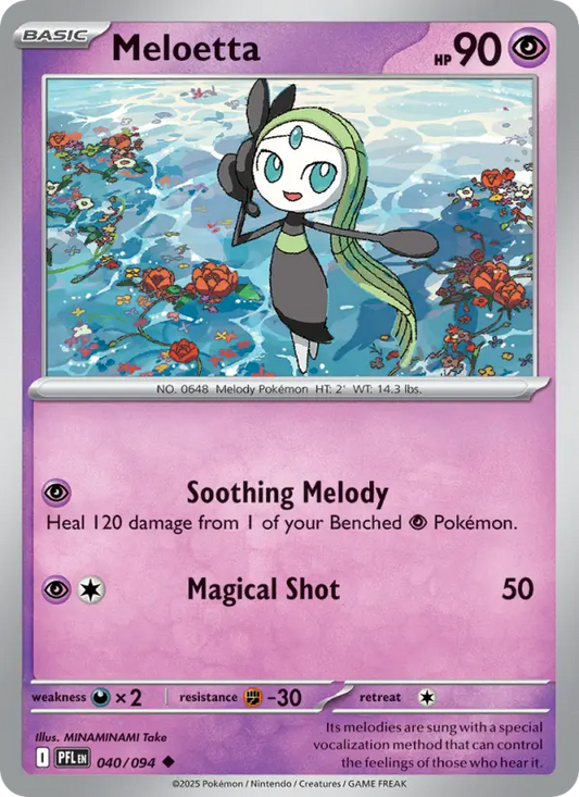 Meloetta 40 Phantasmal Flames Pokesingles