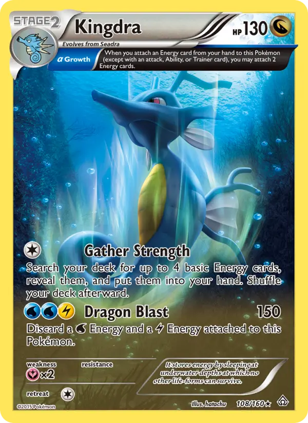 Kingdra 108 Primal Clash Pokesingles