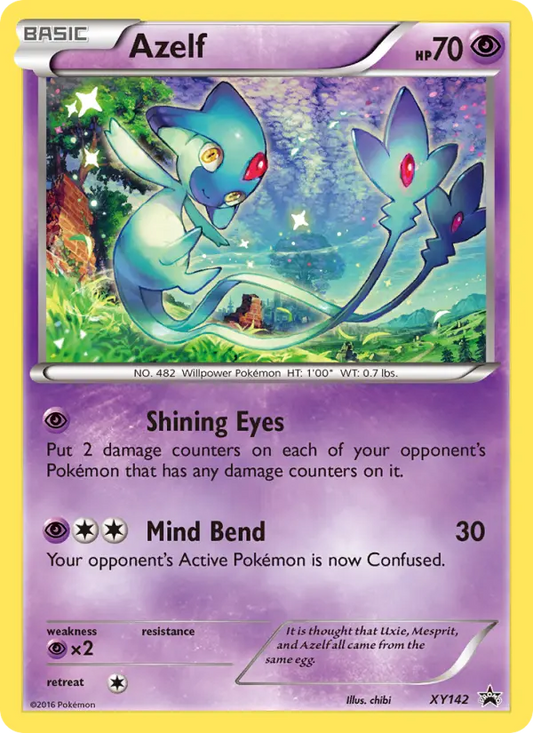 Azelf XY142 XY Black Star Promos Pokesingles