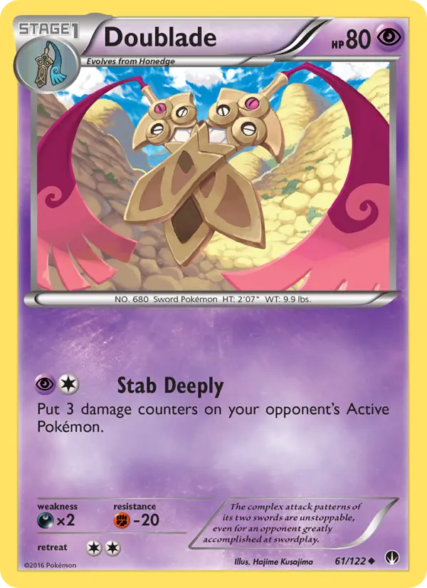 Doublade 61 BREAKpoint Pokesingles