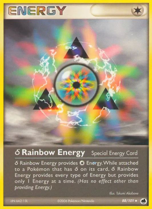 δ Rainbow Energy 88 Dragon Frontiers Pokesingles