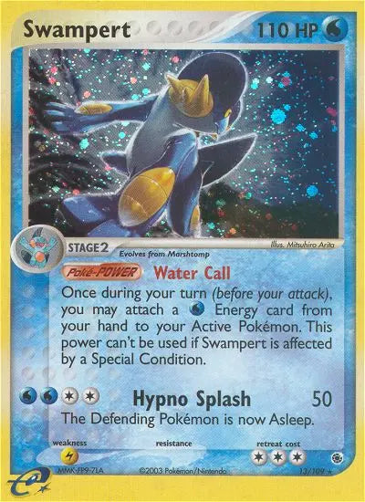 Swampert 13 Ruby & Sapphire Pokesingles
