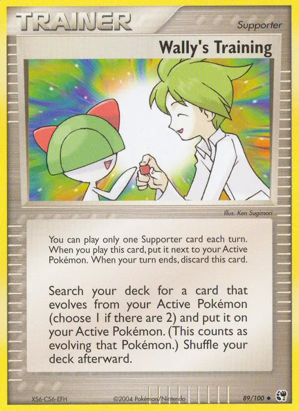 Wally's Training 89 Sandstorm Pokesingles