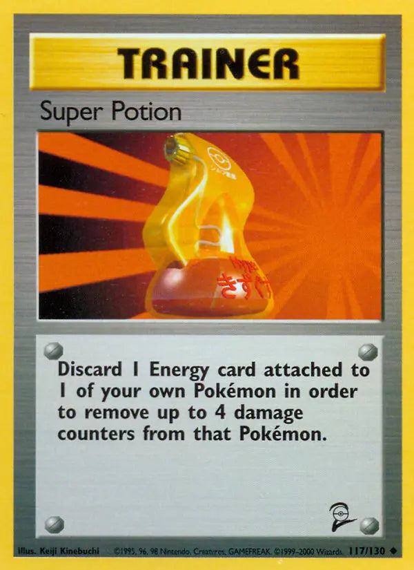 Super Potion 117 Base Set 2 Pokesingles