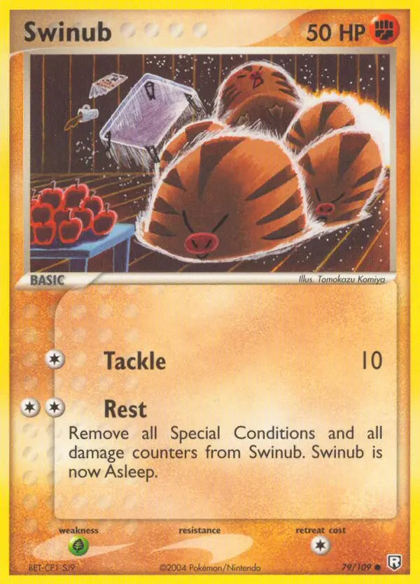 Swinub 79 Team Rocket Returns Pokesingles