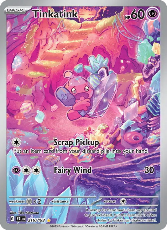 Tinkatink 216 Paldea Evolved Pokesingles