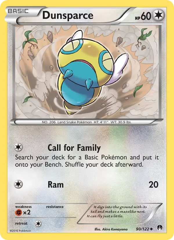 Dunsparce 90 BREAKpoint Pokesingles