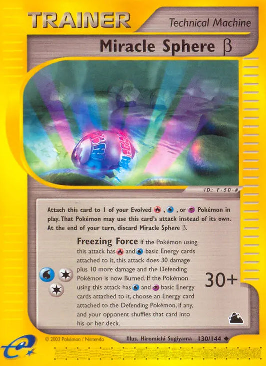 Miracle Sphere Beta 130 Skyridge Pokesingles