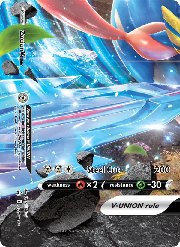 Zacian V-UNION SWSH165 SWSH Black Star Promos Pokesingles