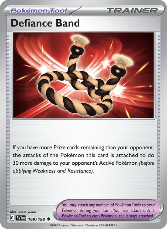 Defiance Band 169 Scarlet & Violet Pokesingles