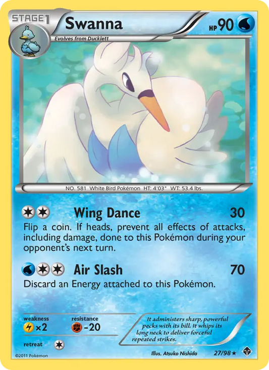Swanna 27 Emerging Powers Pokesingles