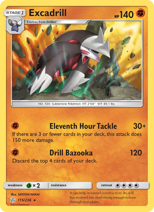 Excadrill 115 Cosmic Eclipse Pokesingles