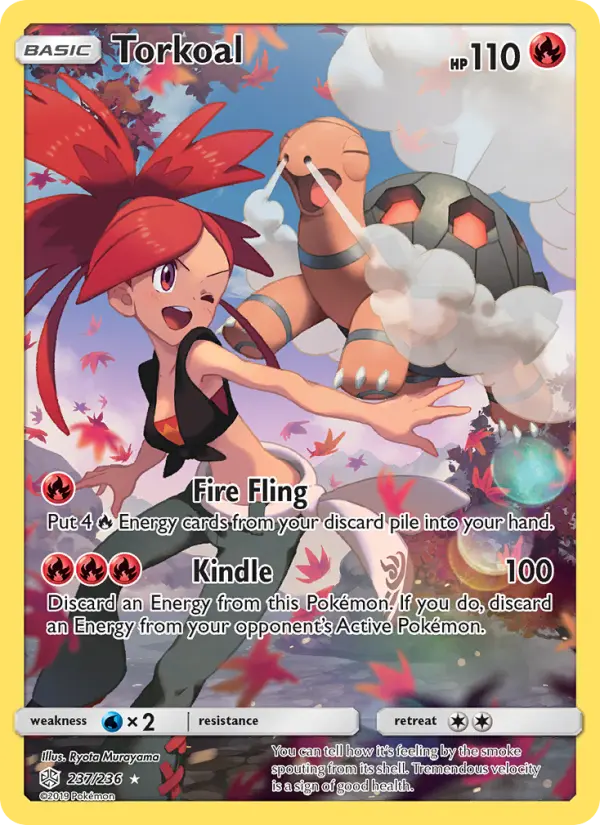 Torkoal 237 Cosmic Eclipse Pokesingles
