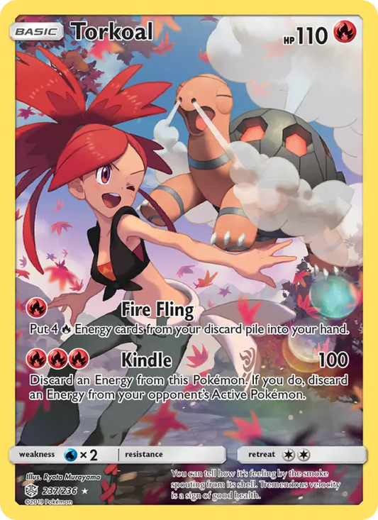 Torkoal 237 Cosmic Eclipse Pokesingles