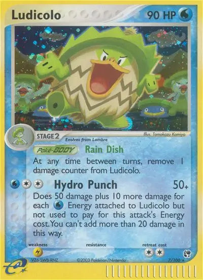 Ludicolo 7 Sandstorm Pokesingles