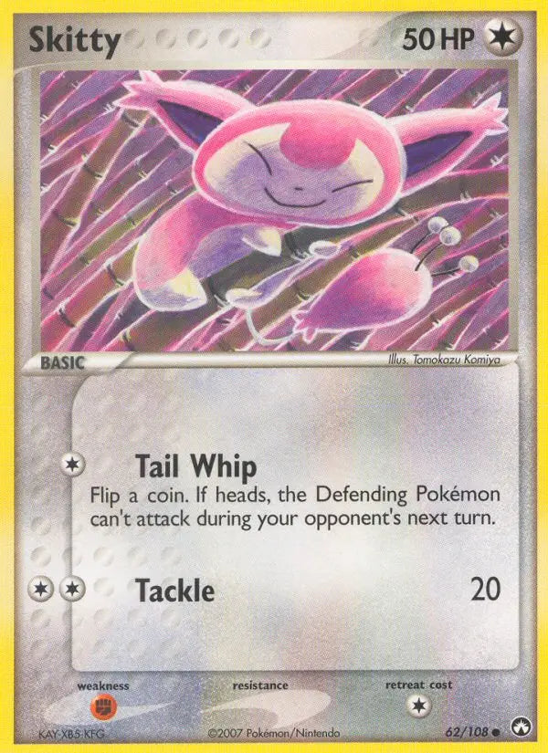Skitty 62 Power Keepers Pokesingles