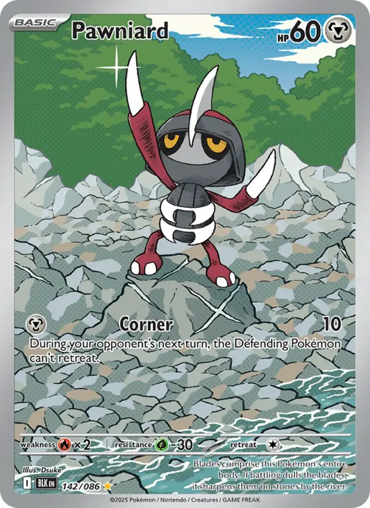 Pawniard 142 Black Bolt Pokesingles