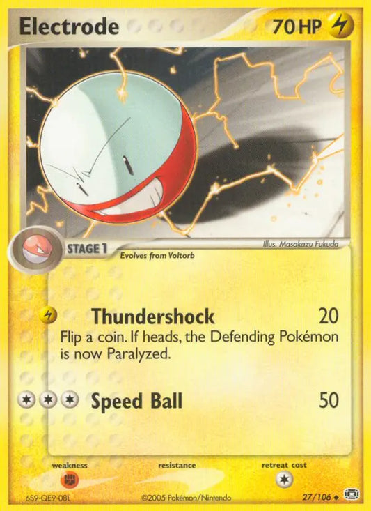 Electrode 27 Emerald Pokesingles
