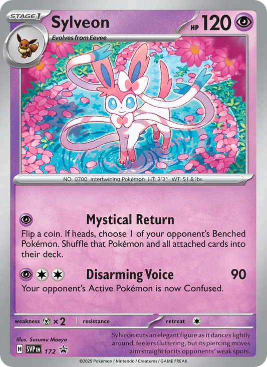 Sylveon 172 SVP Black Star Promos Pokesingles