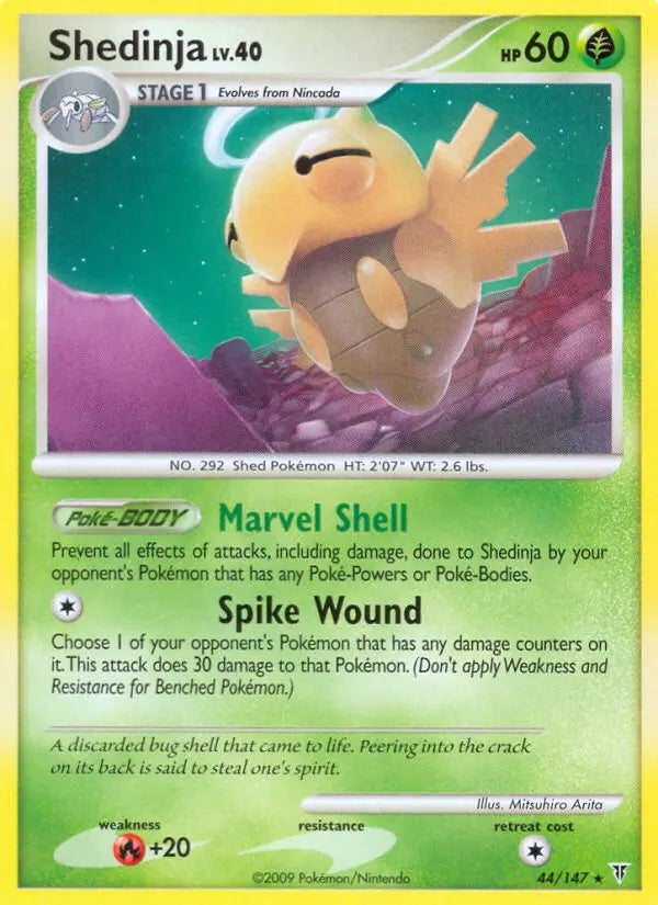 Shedinja 44 Supreme Victors Pokesingles