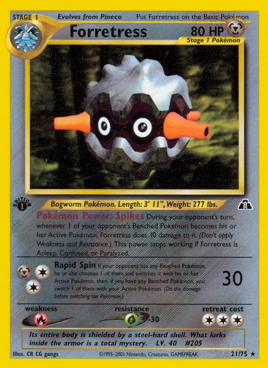 Forretress 21 Neo Discovery Pokesingles
