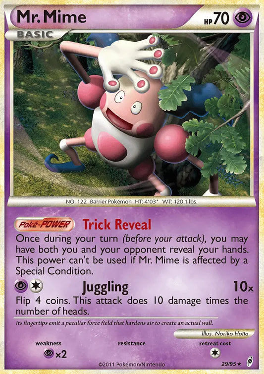 Mr. Mime 29 Call of Legends Pokesingles