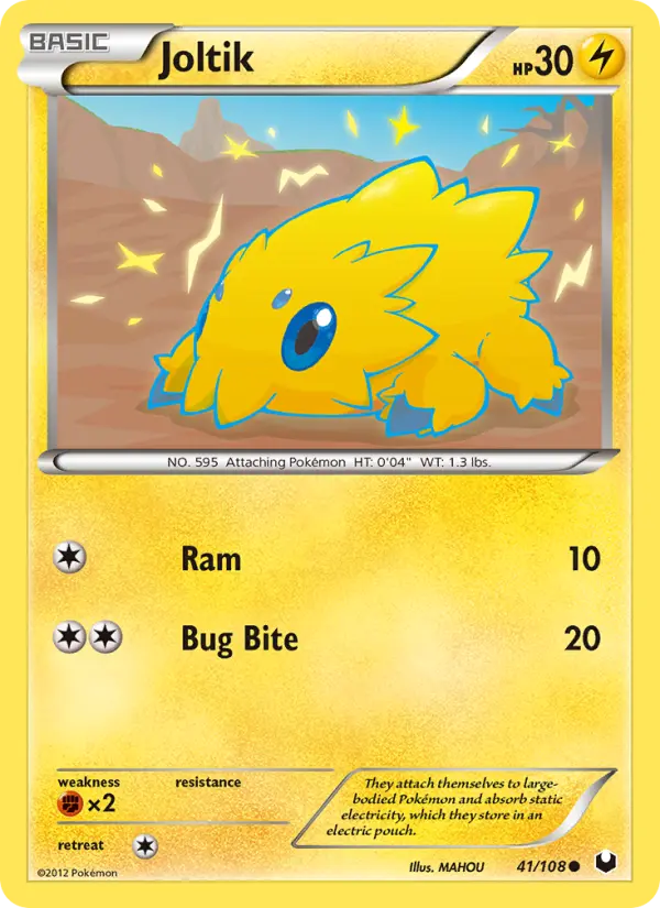 Joltik 41 Dark Explorers Pokesingles