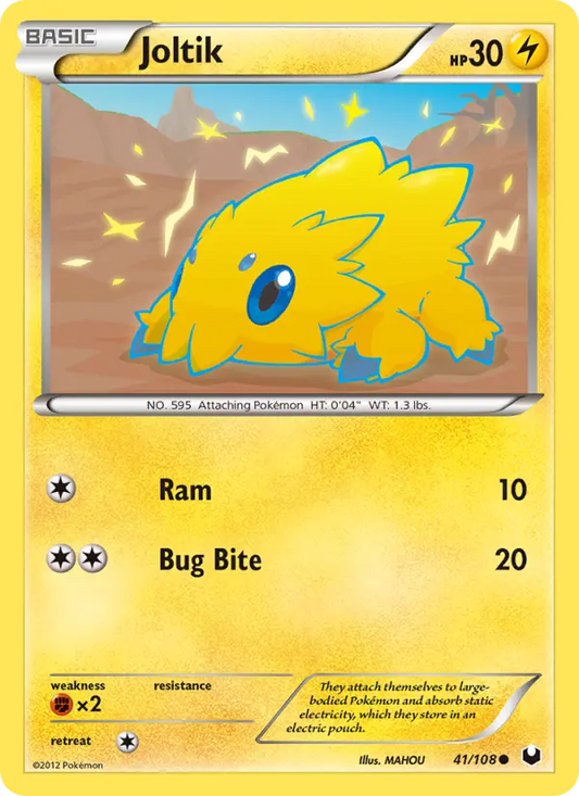 Joltik 41 Dark Explorers Pokesingles