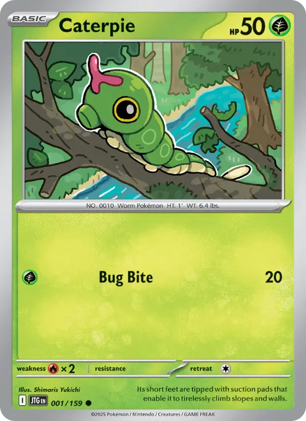 Caterpie 1 Journey Together Pokesingles