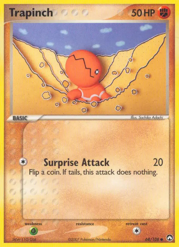 Trapinch 68 Power Keepers Pokesingles