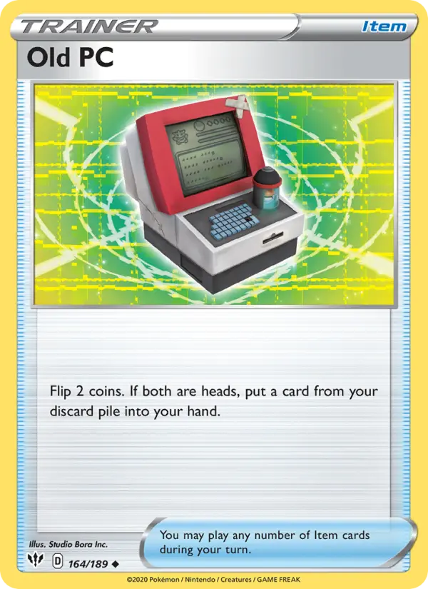 Old PC 164 Darkness Ablaze Pokesingles
