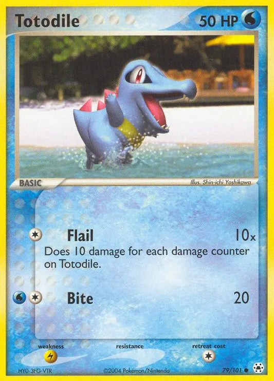 Totodile 79 Hidden Legends Pokesingles