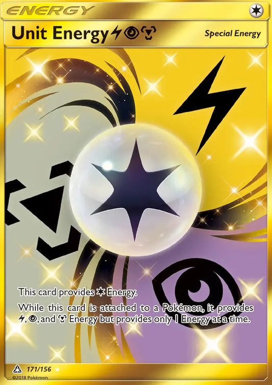 Unit Energy LightningPsychicMetal 171 Ultra Prism Pokesingles